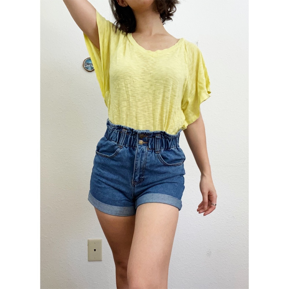 Yellow summer shirt